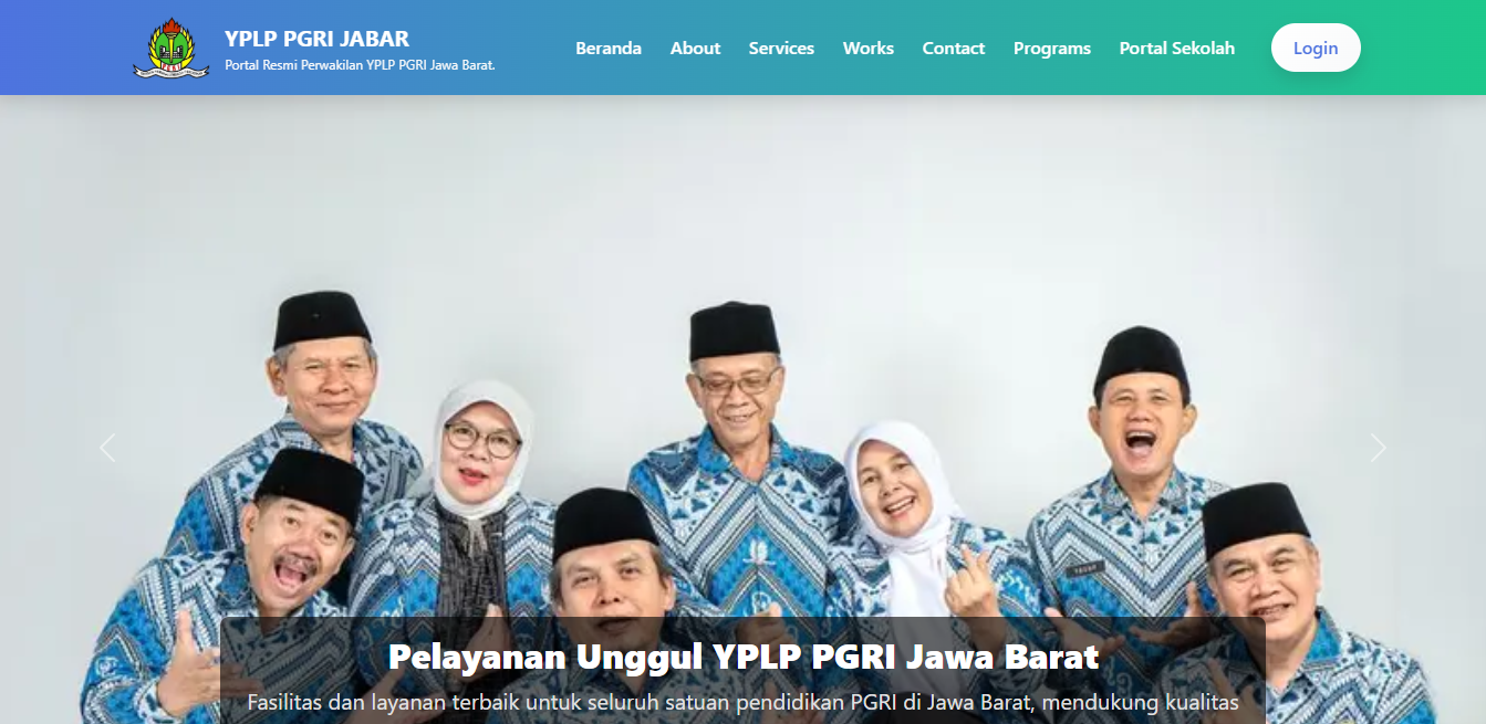 Informasi Maintance Website YPLP PGRI.